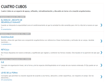 Tablet Screenshot of cuatrocubos.blogspot.com