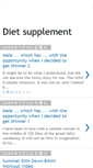 Mobile Screenshot of diet--supplement.blogspot.com