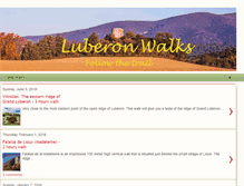 Tablet Screenshot of luberonwalks.blogspot.com