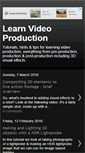 Mobile Screenshot of learn-video-production.blogspot.com