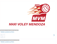 Tablet Screenshot of maxivoleymendoza.blogspot.com