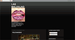Desktop Screenshot of lasmalviajadasteatro.blogspot.com