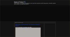 Desktop Screenshot of desdeelpodium.blogspot.com