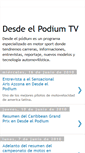 Mobile Screenshot of desdeelpodium.blogspot.com