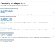 Tablet Screenshot of itfaqs.blogspot.com