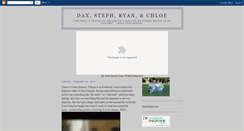 Desktop Screenshot of daxandsteph.blogspot.com