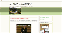 Desktop Screenshot of linguadealcaian.blogspot.com