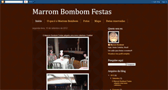 Desktop Screenshot of marrombombomfestas.blogspot.com