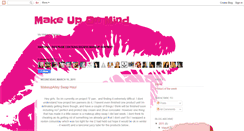 Desktop Screenshot of makeuponmind.blogspot.com