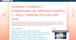 Desktop Screenshot of ambientecientifico2.blogspot.com