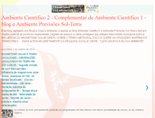 Tablet Screenshot of ambientecientifico2.blogspot.com