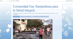 Desktop Screenshot of comunidadgaysampedrana.blogspot.com