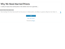 Tablet Screenshot of marriedpriests.blogspot.com