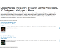 Tablet Screenshot of latest-beautiful-desktop-wallpapers.blogspot.com