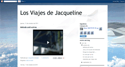 Desktop Screenshot of losviajesdejacqueline.blogspot.com
