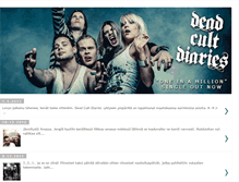 Tablet Screenshot of deadcultdiaries.blogspot.com