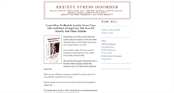 Desktop Screenshot of anxietyreviews.blogspot.com