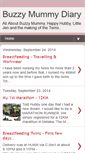 Mobile Screenshot of buzzymummydiary.blogspot.com