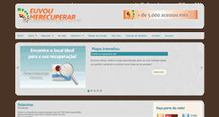 Desktop Screenshot of euvoumerecuperar.blogspot.com