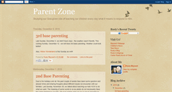 Desktop Screenshot of crparentzone.blogspot.com