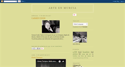 Desktop Screenshot of murciaysusartistas.blogspot.com