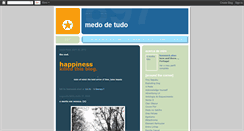 Desktop Screenshot of medo-de-tudo.blogspot.com