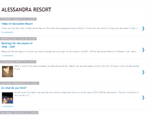 Tablet Screenshot of alessandra-resort-goa.blogspot.com