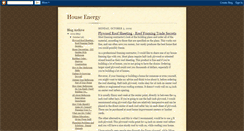 Desktop Screenshot of houseenergy.blogspot.com