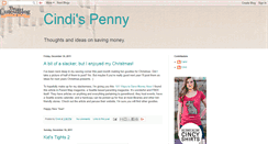 Desktop Screenshot of cindispenny.blogspot.com