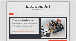 Desktop Screenshot of incoherentart.blogspot.com