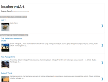 Tablet Screenshot of incoherentart.blogspot.com