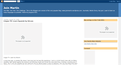 Desktop Screenshot of joinmartin.blogspot.com