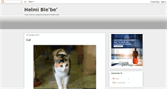 Desktop Screenshot of helmi-blebe.blogspot.com