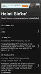 Mobile Screenshot of helmi-blebe.blogspot.com
