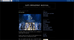 Desktop Screenshot of catsbroadway.blogspot.com