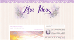 Desktop Screenshot of lilacideas.blogspot.com