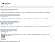 Tablet Screenshot of lilacideas.blogspot.com