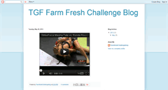 Desktop Screenshot of farmfreshchallengeblog.blogspot.com