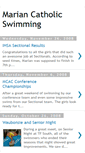 Mobile Screenshot of marianswimming.blogspot.com