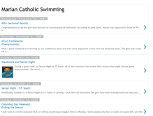 Tablet Screenshot of marianswimming.blogspot.com