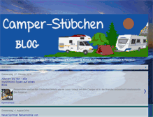 Tablet Screenshot of camper-stuebchen.blogspot.com