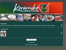 Tablet Screenshot of keramiko.blogspot.com