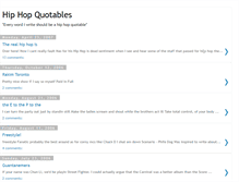 Tablet Screenshot of hiphopquotable.blogspot.com