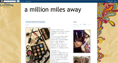 Desktop Screenshot of amillionmilesawayxxx.blogspot.com