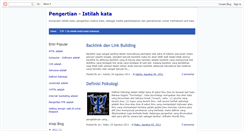 Desktop Screenshot of konteseoblog.blogspot.com