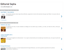 Tablet Screenshot of editorialsepha.blogspot.com