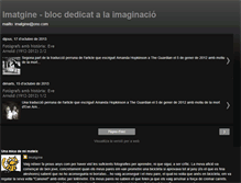 Tablet Screenshot of imatgine.blogspot.com