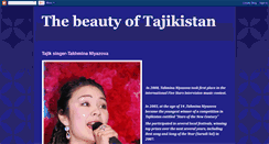 Desktop Screenshot of misstajikistan.blogspot.com