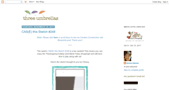 Desktop Screenshot of 3umbrellas.blogspot.com