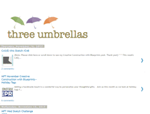 Tablet Screenshot of 3umbrellas.blogspot.com